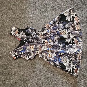 Sleeveless cut out dress